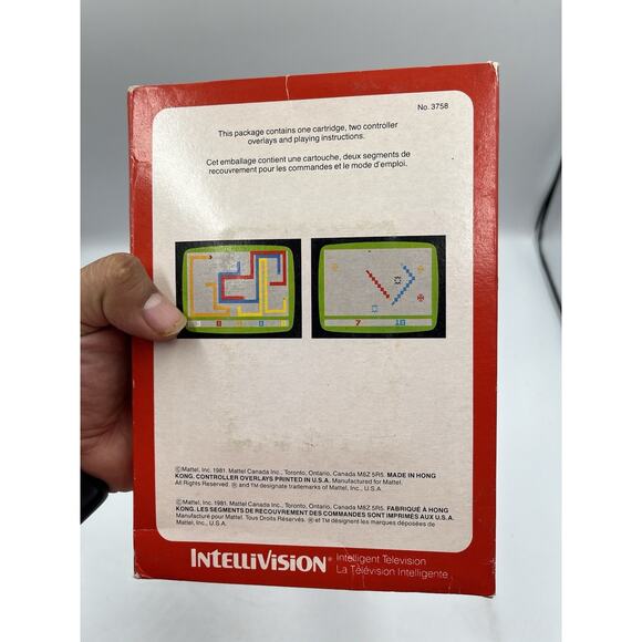 SNAFU Intellivision Inc. Video Game. Complete In Box with manual & Overlay - Picture 8 of 11